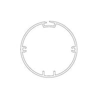 OGIVA 65X1,8 COULISSE RUOTA + CORONA PER SERIE S Ø 35 MM NICE 513.16501 GARANZIA