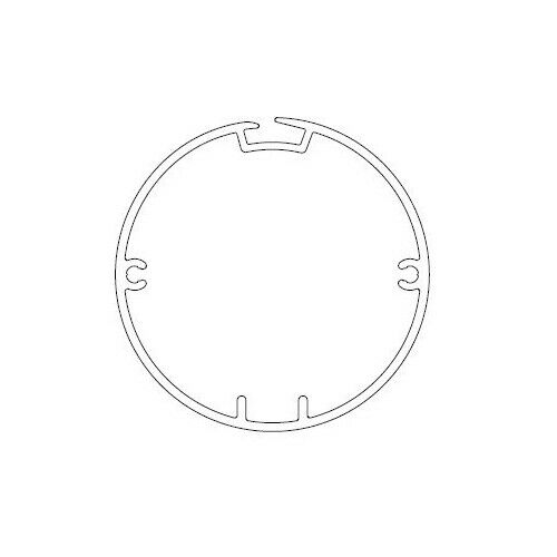 OGIVA 65X1,8 COULISSE RUOTA + CORONA PER SERIE S Ø 35 MM NICE 513.16501 GARANZIA