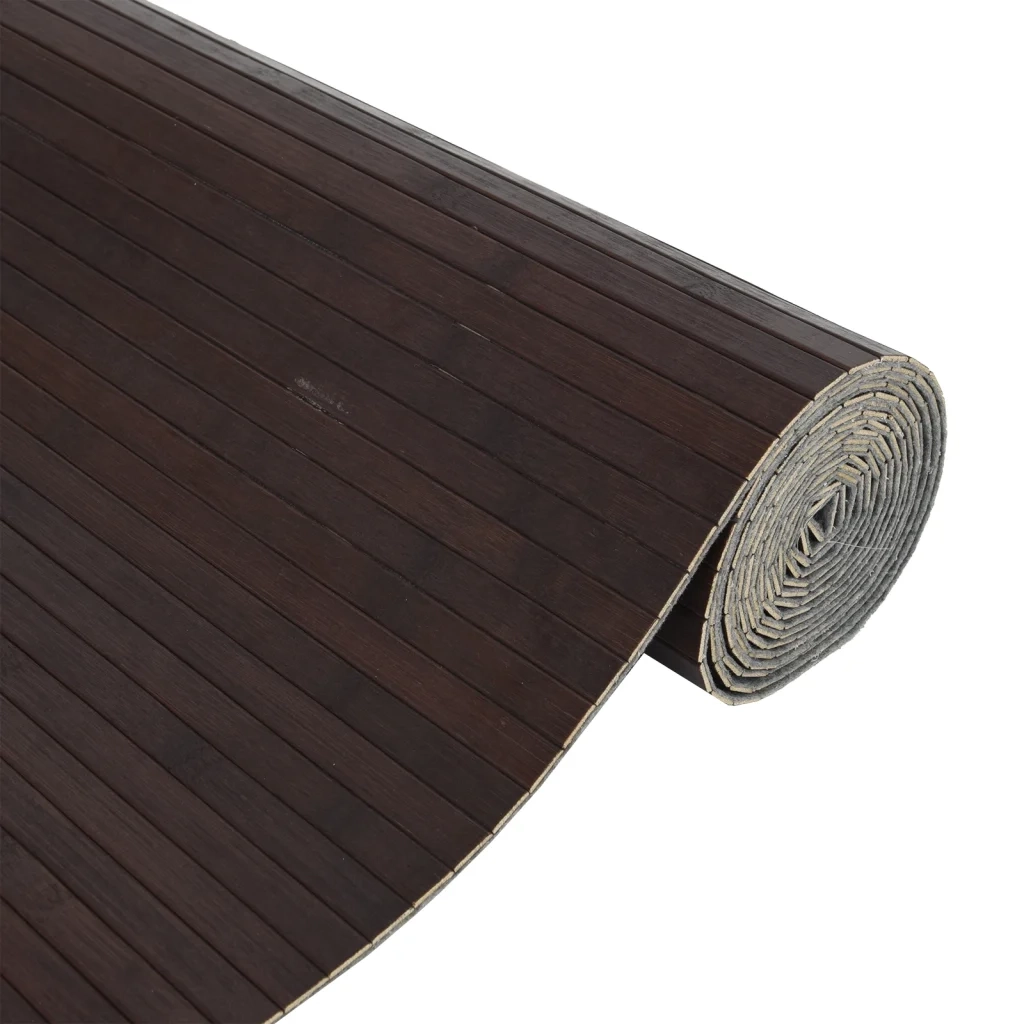 Divisorio Ambienti Marrone Scuro Larghezza 800 cm Altezza 165 cm in Bambù 377016