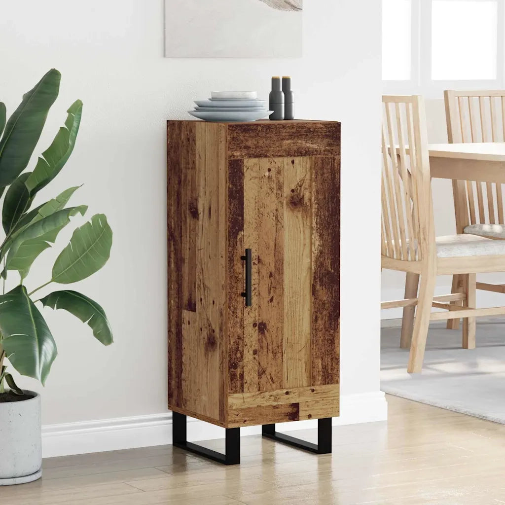 Credenza | Madia | Buffet da pranzo | Armadio da pranzo Legno vecchio 34,5 x 34 x 90 cm