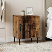 Armadio da Notte 2 pcs Legno antico 43 x 34,5 x 50 cm 894812