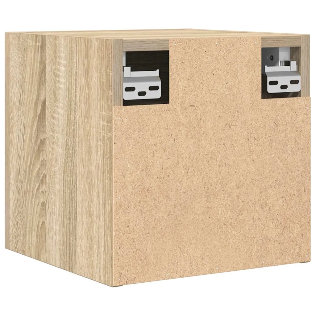 Armadietto a Parete per TV Rovere Sonoma 30,5x30x30 cm cod mxl 13004