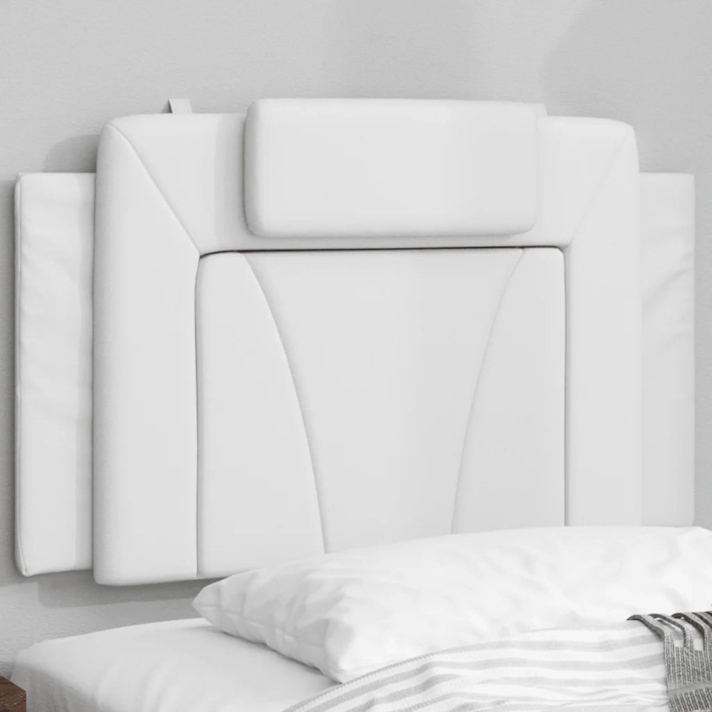 Cuscino Testiera Viana Bianco 80 cm in Similpelle CFW2985241