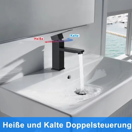 ZMH Miscelatore rubinetto da bagno tirante in acciaio inox ad alta pressione