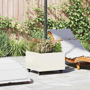Base per ombrellone Bianco 45 x 45 x 45 cm Acciaio 42010369