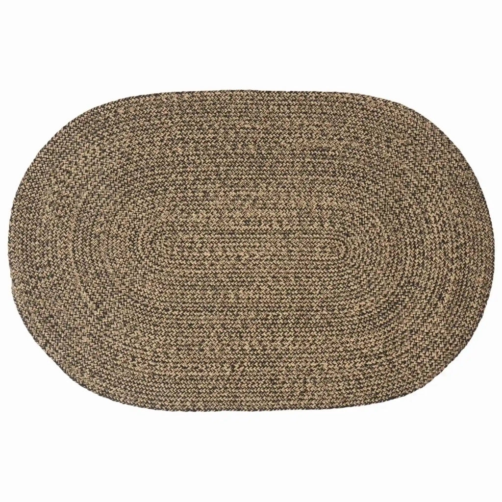Tappeti per area Nero 100 x 152 cm Juta