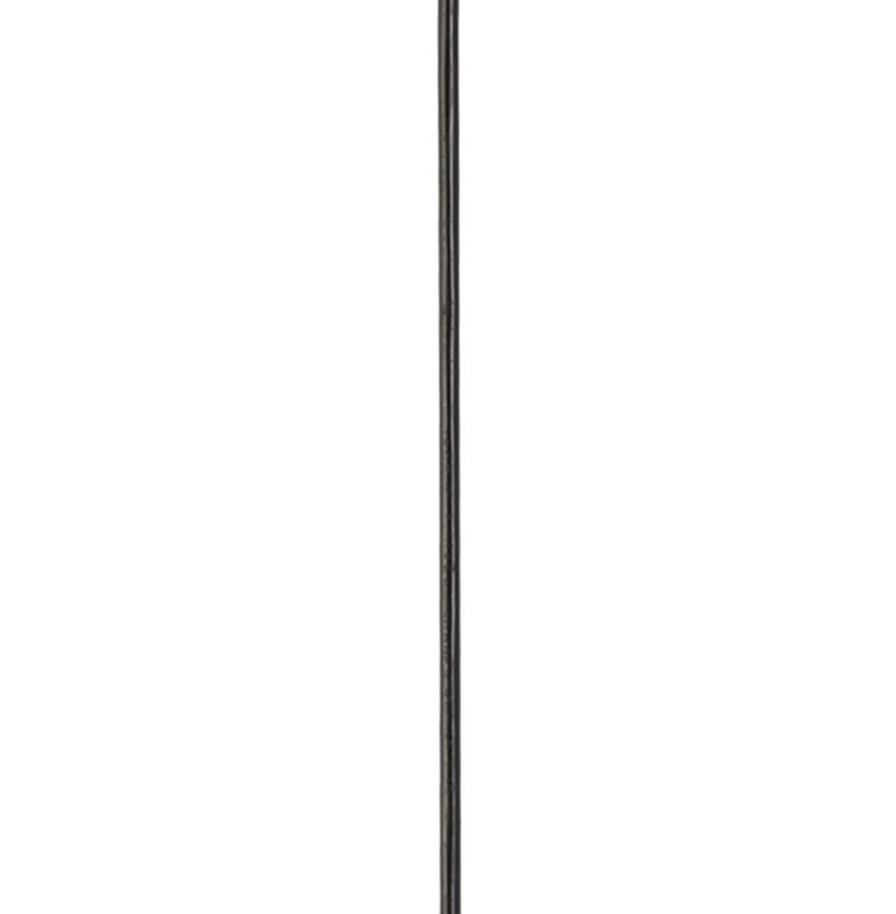 Sospensione Industrial-Nordico Squiggle Acciaio Nero 1 Luce E27