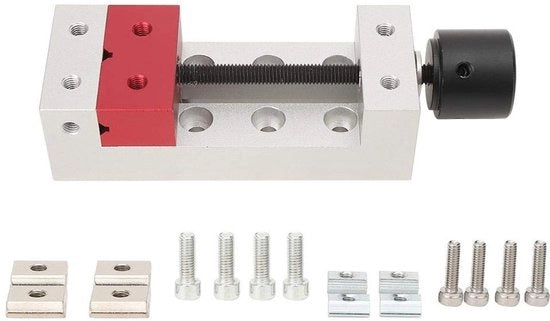 Viti a tazza da banco 50 mm - Chiodo a goccia - Alloianto - Lavorato a CNC - Resistente all'usura - Facile da utilizzare