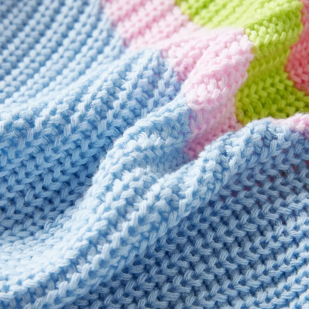 Maglione per Bambini Lavorato a Maglia Blu 92 14697