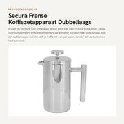 Caffettiera portatile a doppia lastra di isolamento - pompa a vite in acciaio inossidabile - filtro a tre stadi - termoregolazione efficiente - portatile