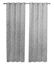 Tende Casa Finestre Porte Interno Coppia 2pz Tessuto Semitrasparente Elegante Moderna 140x280 Cm Grigio