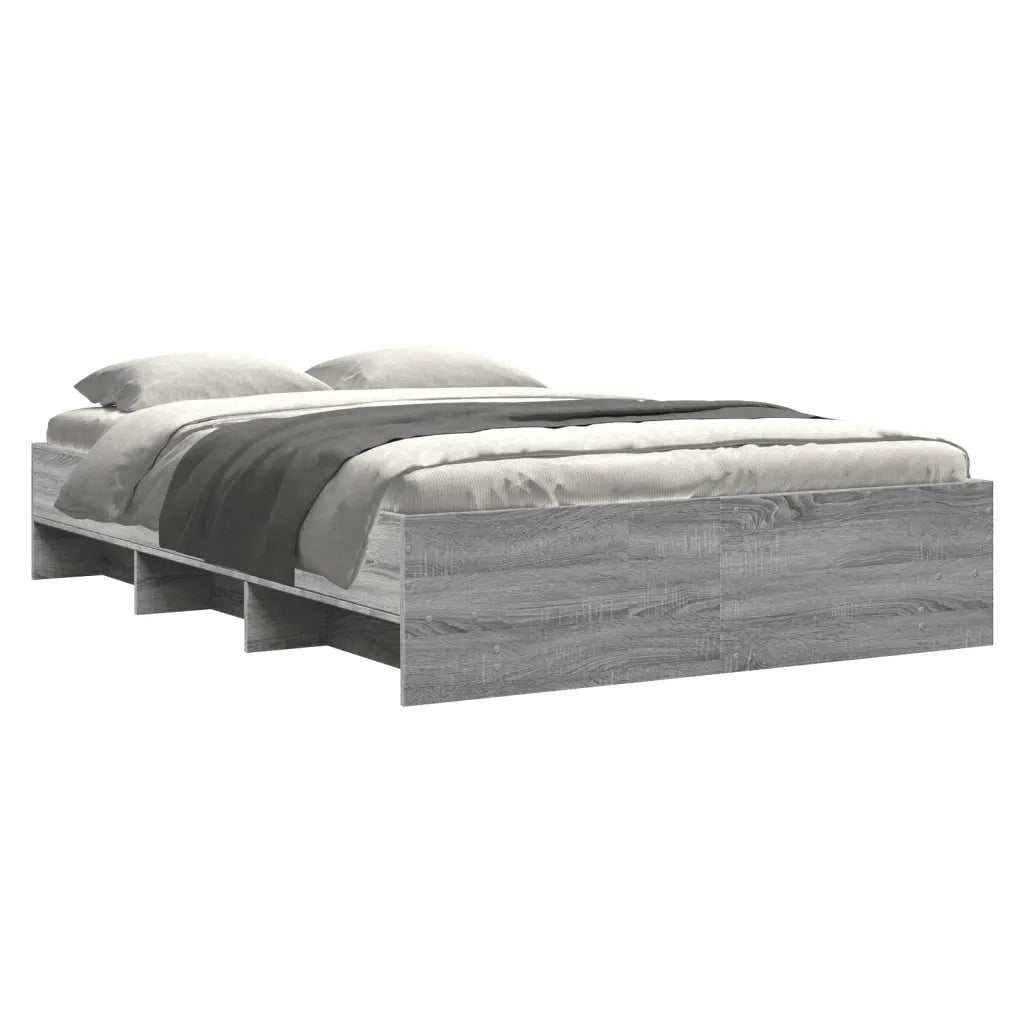 Giroletto Grigio Sonoma 135x190 cm in Legno Multistrato
