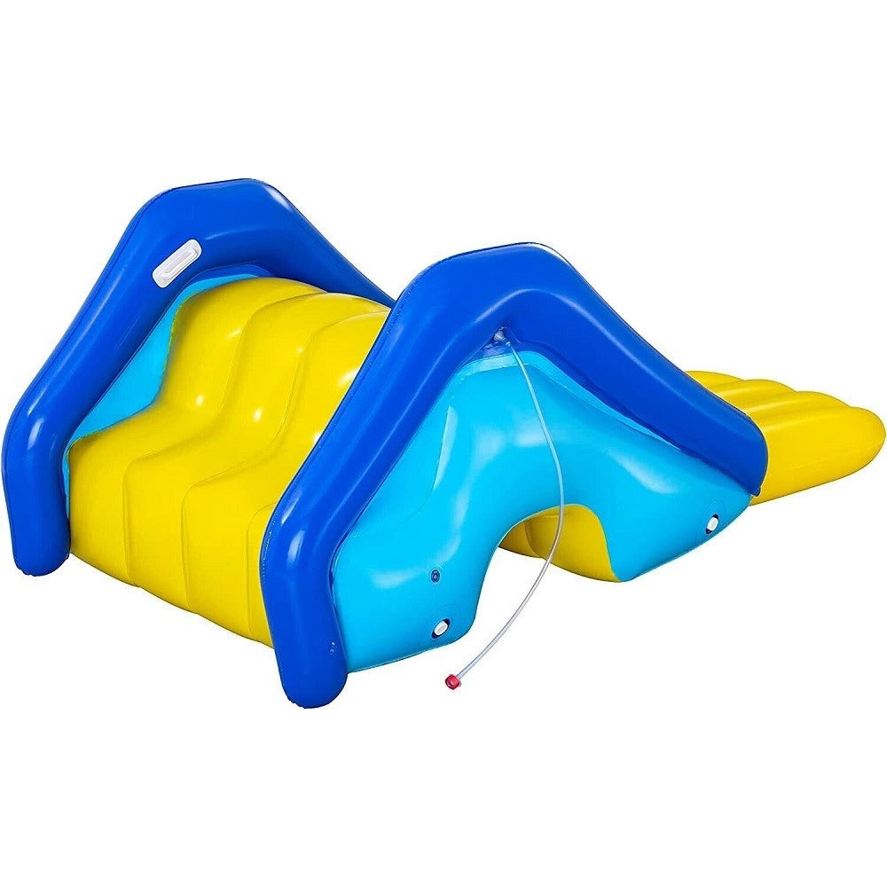 Trade Shop - Scivolo Gonfiabile Gigante Per Piscine Interrate 247x124x100cm Per Bambini 52453 -