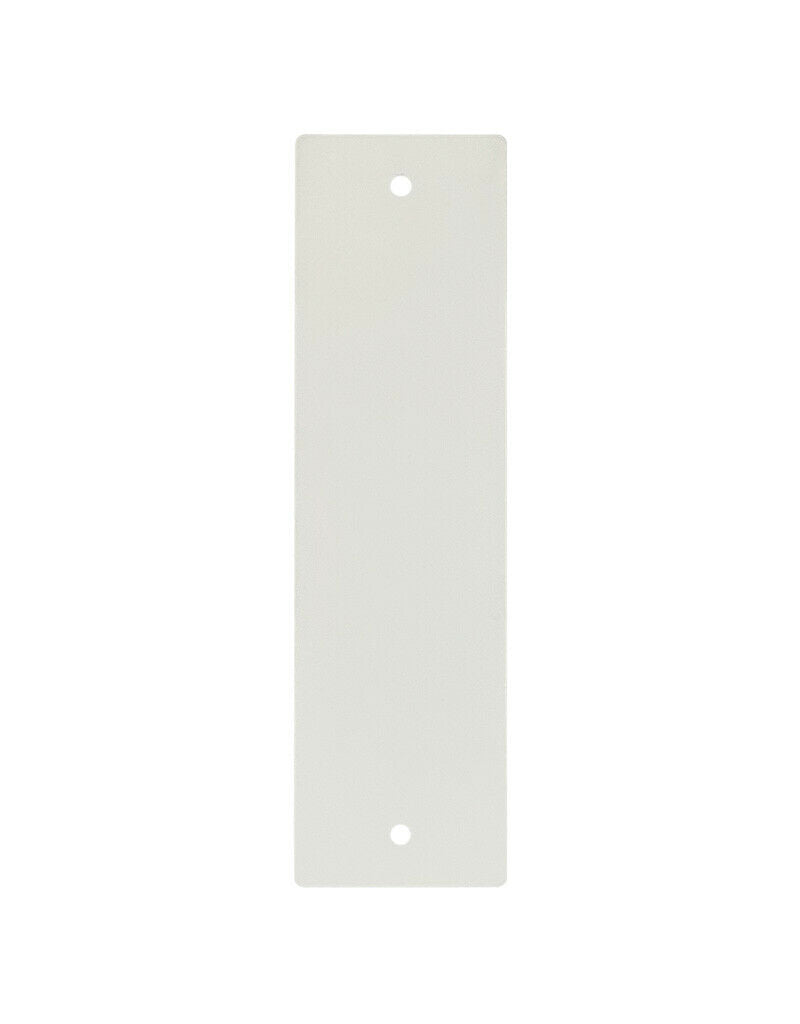 PLACCA 165 MM BIANCO CIECA COPRI FORO AVVOLGITORE MOTORE TAPPARELLA TAPPARELLE