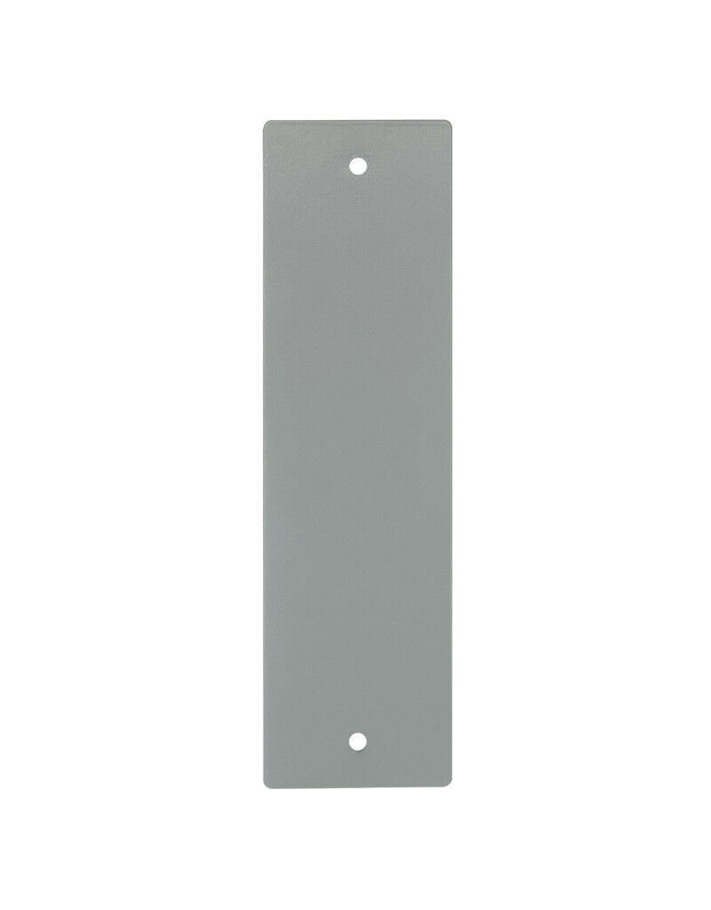 PLACCA 185 MM GRIGIO CIECA COPRI FORO AVVOLGITORE MOTORE TAPPARELLA TAPPARELLE