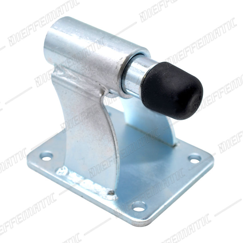 ARRESTO BATTENTE BATTUTA FINECORSA AMMORTIZZATO ZINCATO 384F PER CANCELLO ANTE