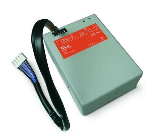 BATTERIE TAMPONE 24V DI EMERGENZA NICE PR100 AUTOMAZIONE AUTOMATISMI ORIGINALE