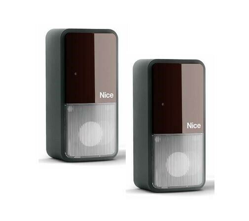 COPPIA FOTOCELLULE DA PARETE CON ECSBUS NICE PH200 AUTOMAZIONE AUTOMATISMI NUOVO