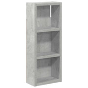 Armadio da Bagno | Mobile da Bagno a muro Grigio Cemento 20 x 10 x 50 cm