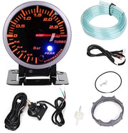 Gauge di Accelero - Metro di Accelero a LED - Prestazioni Elevate - Adattabilità Universale - Installazione Facile - Illuminazione del Dial per una Leggibilità Facile