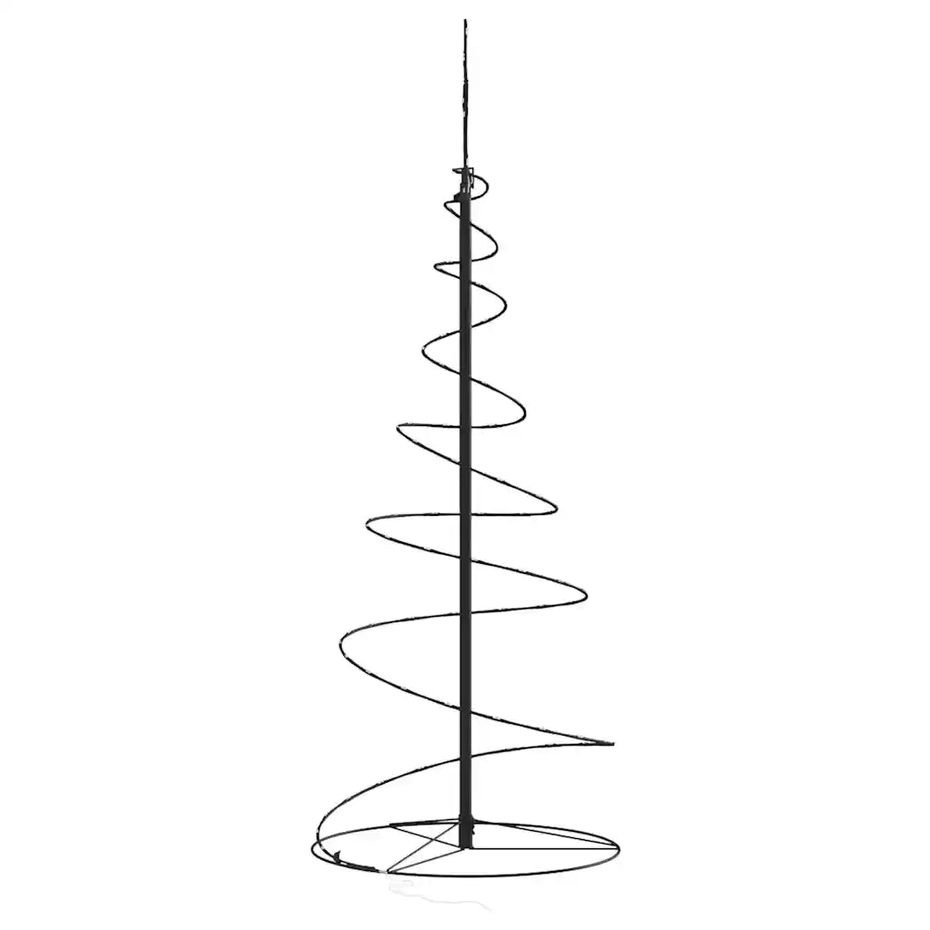 Albero di Natale a LED 80 LED Bianco Caldo 120 cm