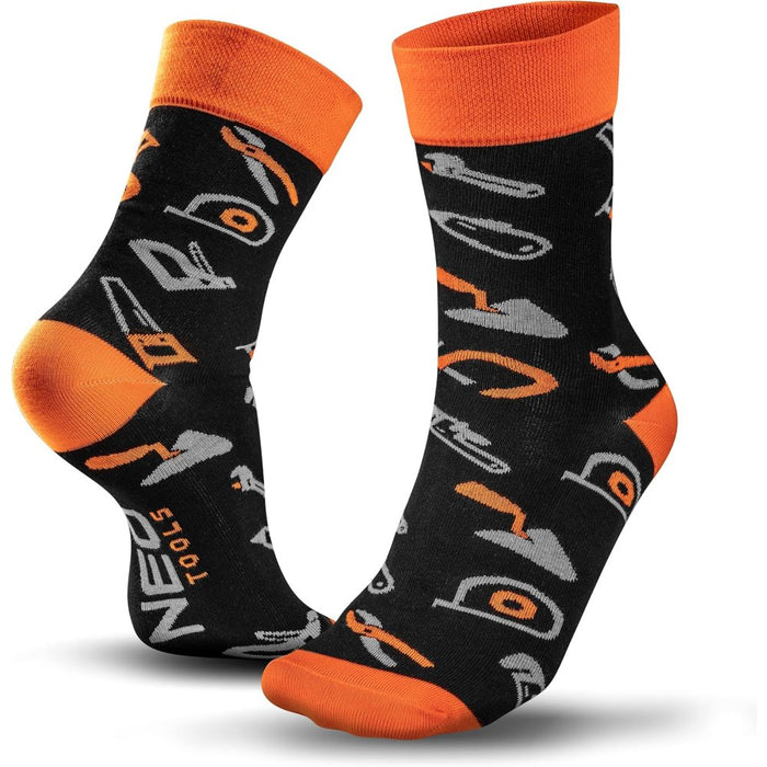 Topex gd018 calzini colorati neo neo tools, misura 43-46