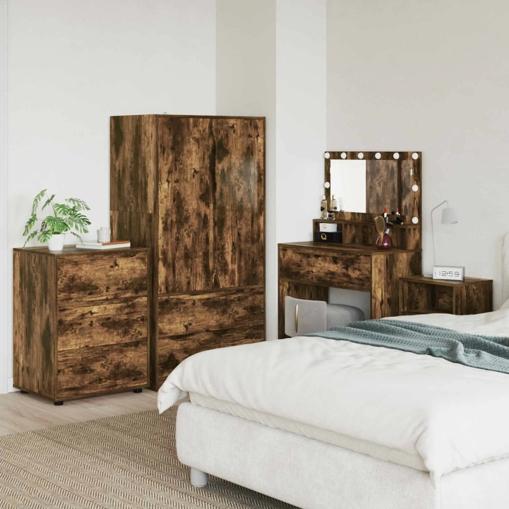 Armadio Rovere fumé 60 x 48 x 81 cm Legno multistrato 888862