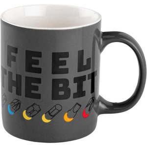 Topex gd026 tazza con stampa fee feel the bit, 330ml