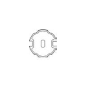 ADATTATORE OGIVA 78 X PIN 15X10 APRIMATIC 43381/051 AUTOMAZIONE AUTOMATISMI