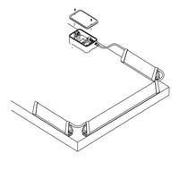 KIT TRE 3 LATI BORDO SENSIBILE COSTA BASSO PROFILO MECCANICA X PORTE BASCULANTI