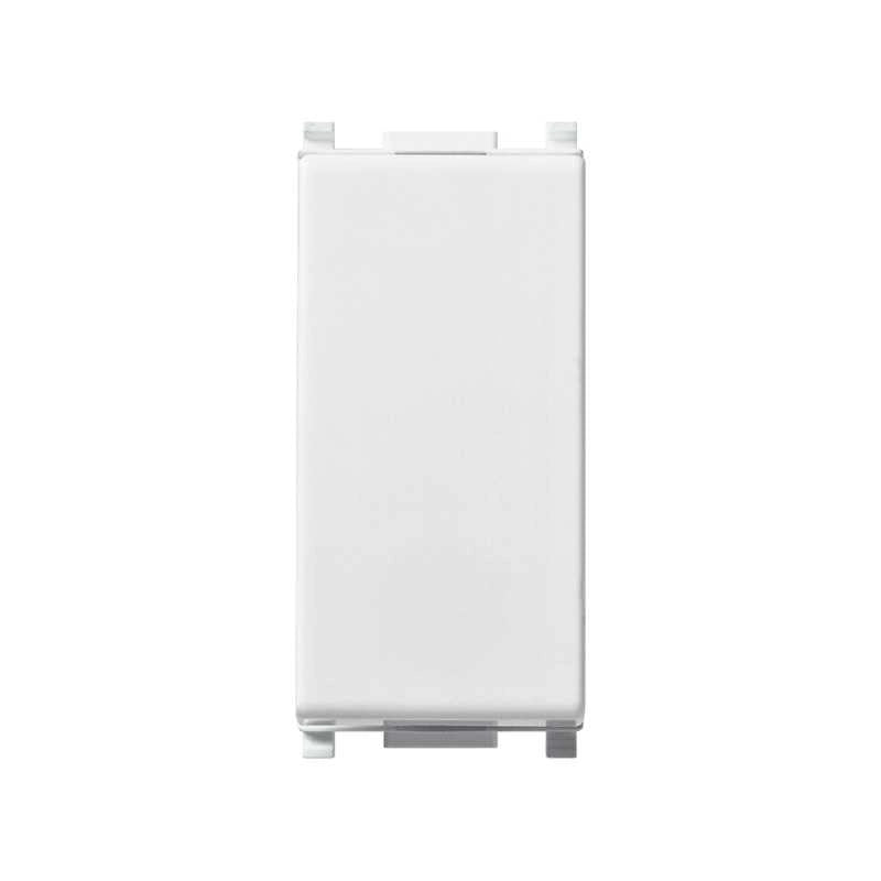 14010 Pulsante 1P Nc 10A Bianco Plana