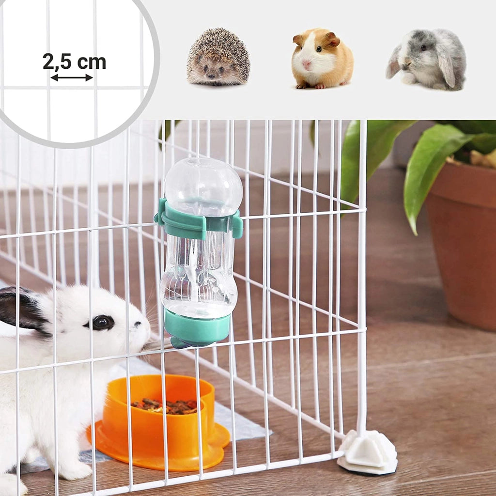 Valora Box pieghevole per piccoli animali domestici - Recinto per animali - Bianco