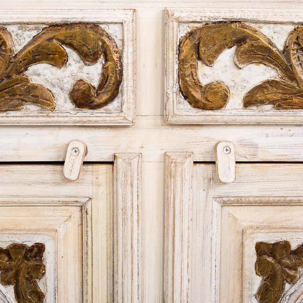 Credenza in legno marrone 153x41x90h