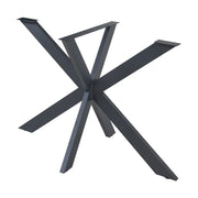 Struttura per tavolo in acciaio 85 x 85 x 71 cm nera 03_0010702