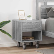 Comodino 2 pcs Grigio Sonoma 40,5 x 40 x 48 cm