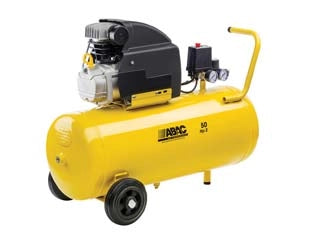 COMPRESSORE COASSIALE LUBRIFICATO A OLIO LT.50    ABAC
