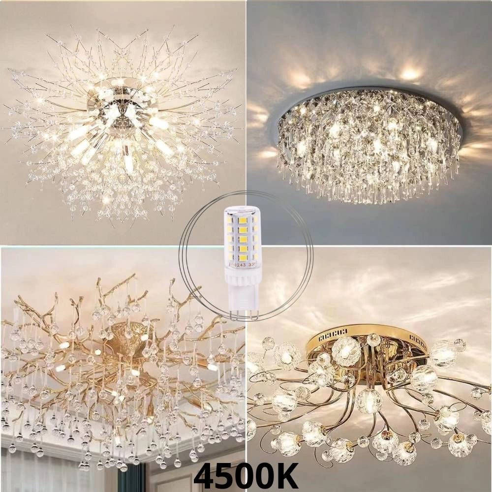 Lampadina led g9 4w dimmerabile per illuminazione interni *** temperatura colore lampada 4500k bianco naturale, confe...
