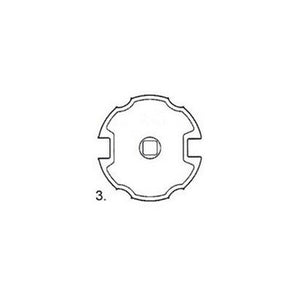 ADATTATORE OGIVA RULLO STELLA BONFANTI GAVIOTA Ø85MM NORTON AUTOMAZIONE GARANZIA