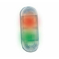 SEMAFORO A LED MINIATURIZZATO 2 LUCI PER VARCHI PEDONALI AUTOMAZIONE 550/1045