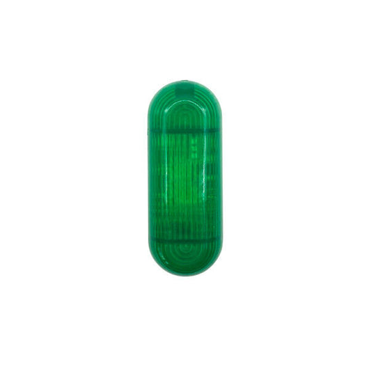 SEMAFORO A LED DA PARETE 1 LUCE VERDE GREEN 24V AUTOMAZIONE AUTOMATISMI 550/1043
