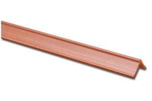 paraspigolo 28x28 barocco resina  espansa 300 cm mogano cod:ferx.37338