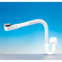 Scarico lavabo disabili uscita d 40 non tappabile lira 9.6205.07