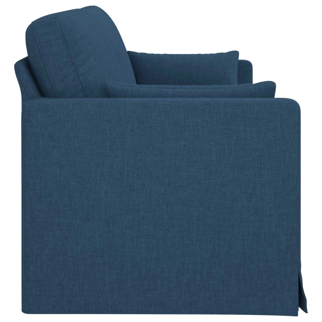 Divano Blu 198 x 78 x 80 cm Tessuto
