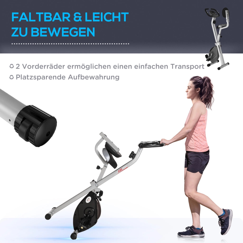 Ciclismo trainer magnetico ¨C zephmum ¨C Nero+Grigio 8 livelli regolabile