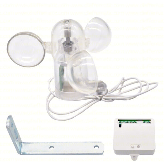 SENSORE VENTO ANEMOMETRO CON CONTATTO PULITO NORM. NC NO NA CHIUSO APERTO KITZV