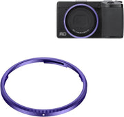 Anello di Protezione per Fotocamera - 56 mm di diametro - Struttura in Alluminio Leggero - Protezione Blu