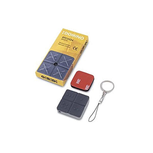 RADIOCOMANDO ROLLING CODE NERO-GRIGIO 4 CANALI 433 MHZ GIBIDI DTC 4334 AU03010