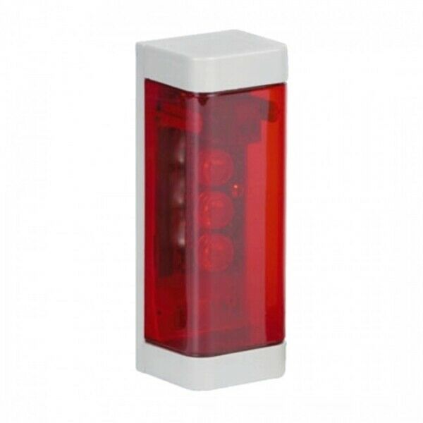 LUCE ROSSA A LED 24 VDC - AC IP54 GIBIDI DCL200 AU02060 AUTOMAZIONE AUTOMATISMI