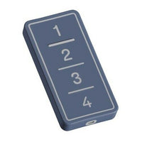 TRASMETTITORE COPIATORE MULTIFREQUENZA 4CH BLUE AVIO B&B FACILE MF F0-TX4-FB-MF