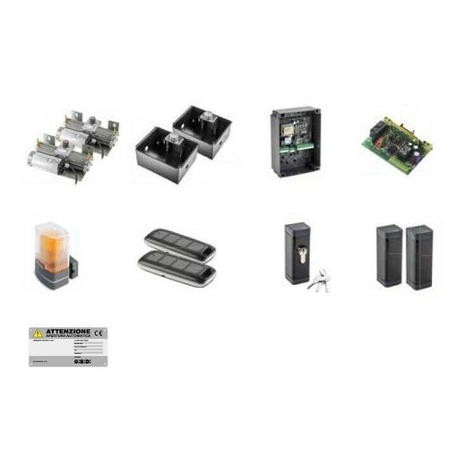 KIT AUOMAZIONE PER CANCELLI A BATTENTE 230 VAC GIBIDI KIT FLOOR880 K880/BFSLT